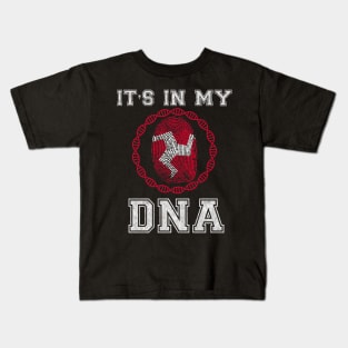 Isle Of Man  It's In My DNA - Gift for Manx From Isle Of Man Kids T-Shirt